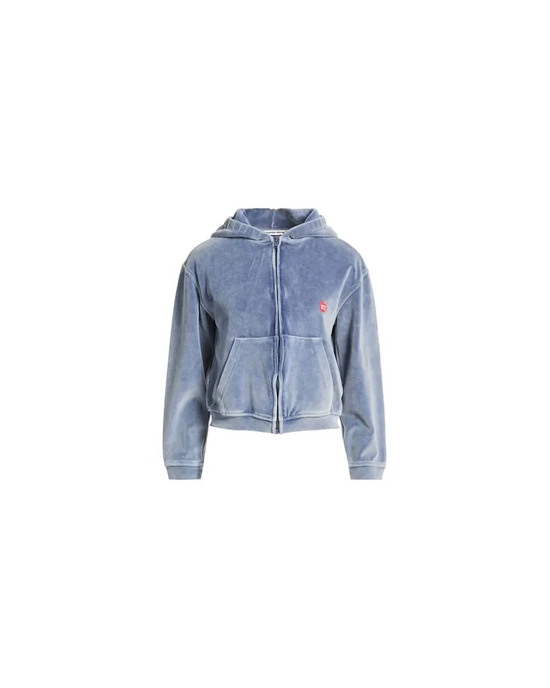 Alexander Wang TOPS - Sweatshirtsauf YOOX.COM Taubenblau