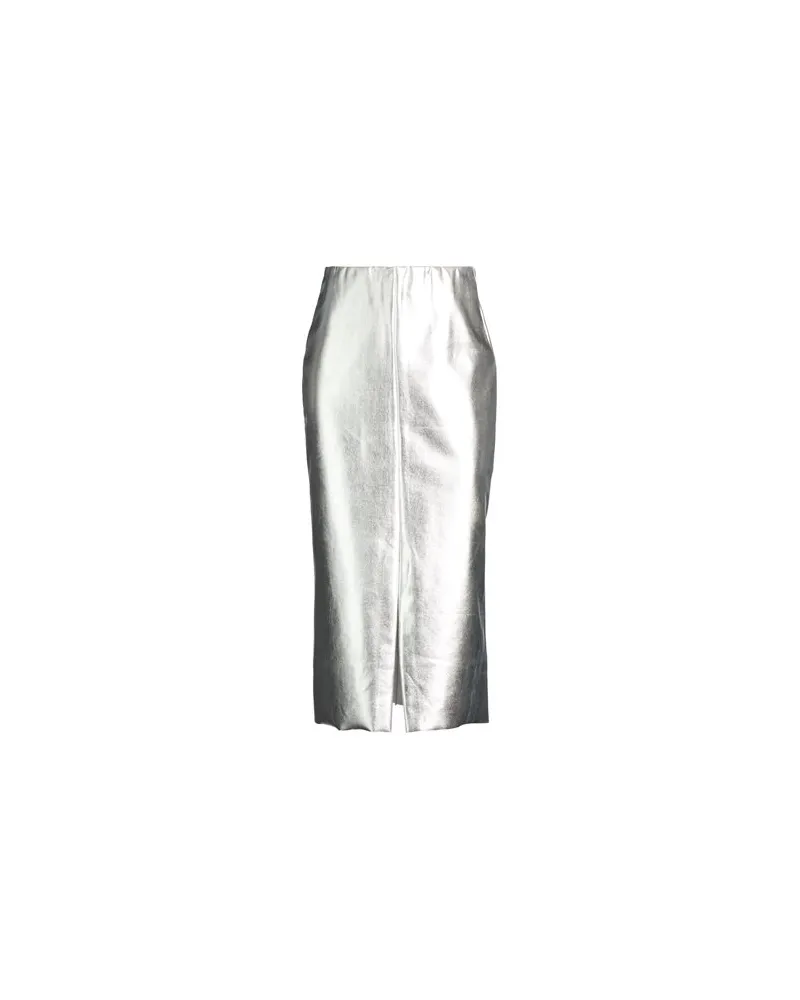 ICHI HOSEN & RÖCKE - Midi-Röckeauf YOOX.COM Silber