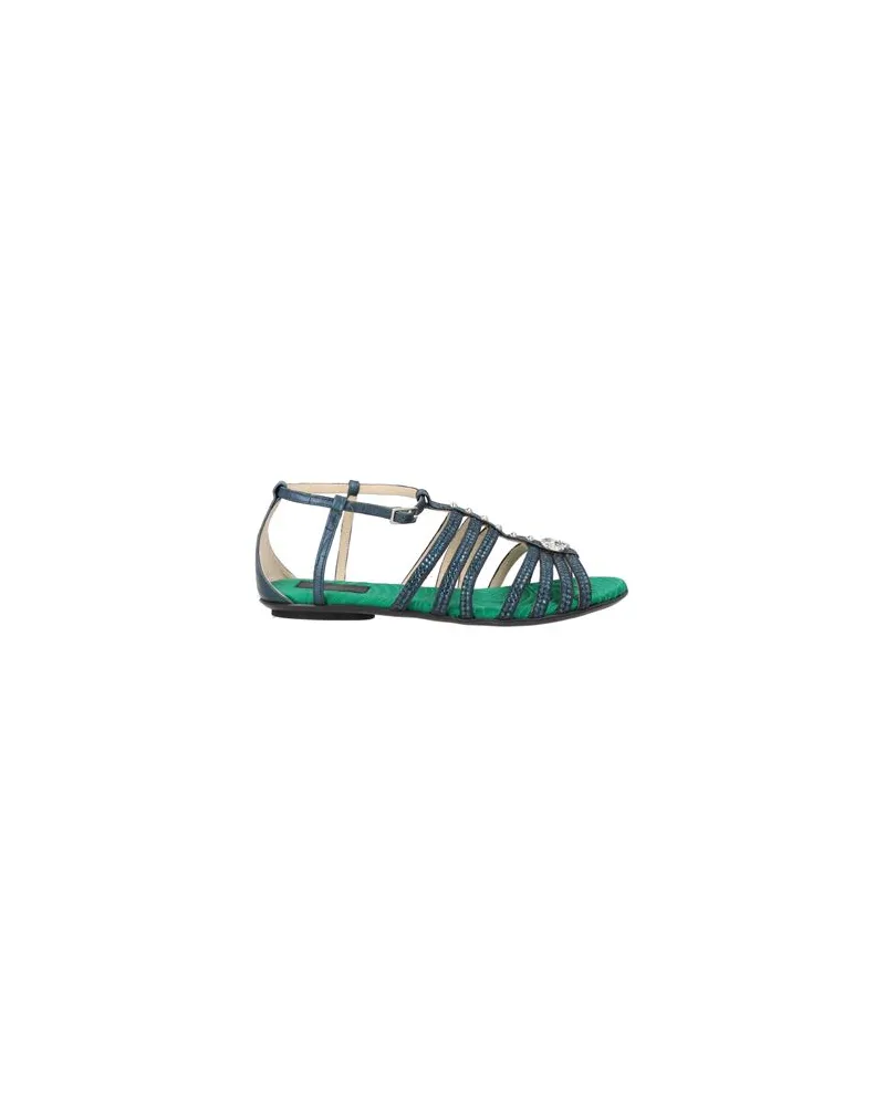 John Richmond SCHUHE - Sandalenauf YOOX.COM Marineblau