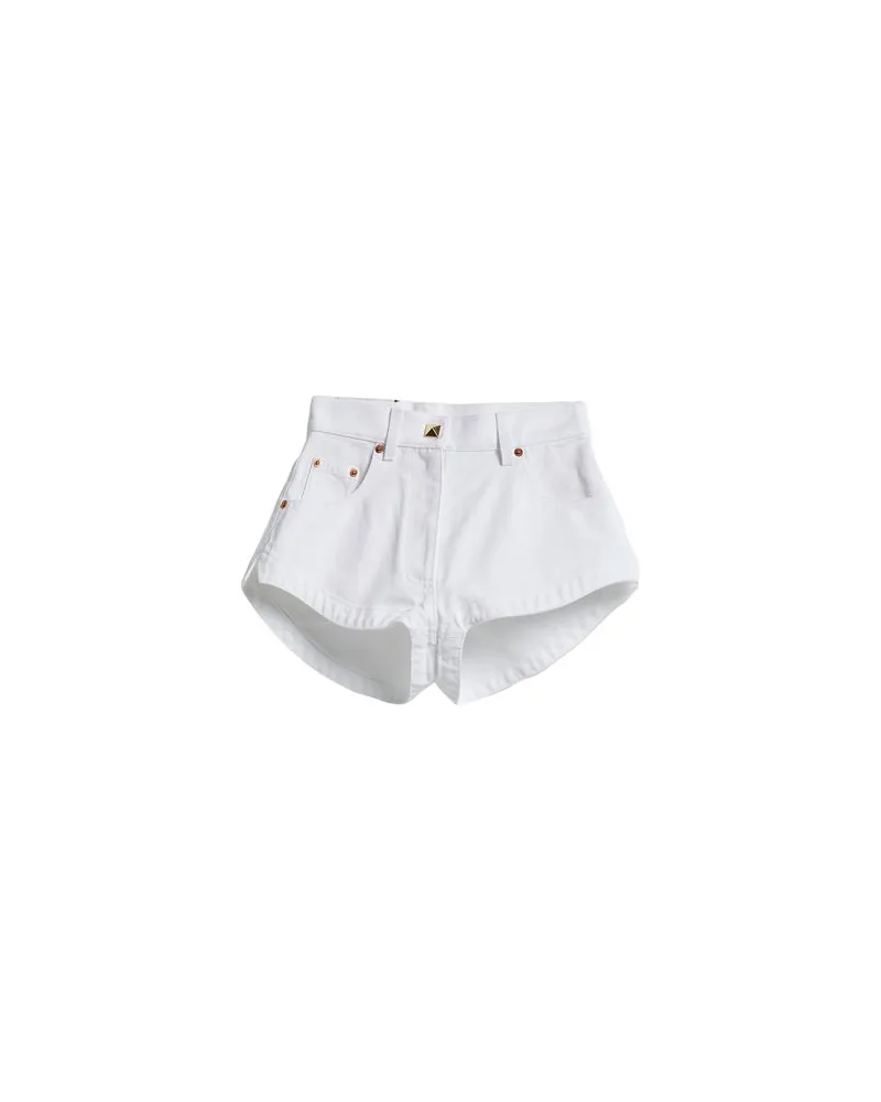 Valentino Garavani HOSEN & RÖCKE - Jeansshortsauf YOOX.COM Weiß