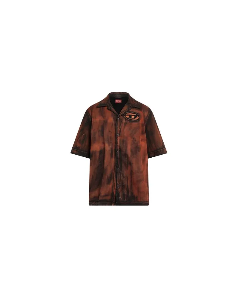 Diesel TOPS - Hemdenauf YOOX.COM Rostrot
