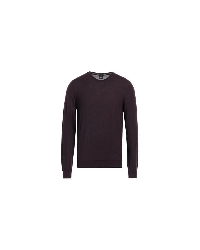 HUGO BOSS STRICKWAREN - Pulloverauf YOOX.COM Pflaume