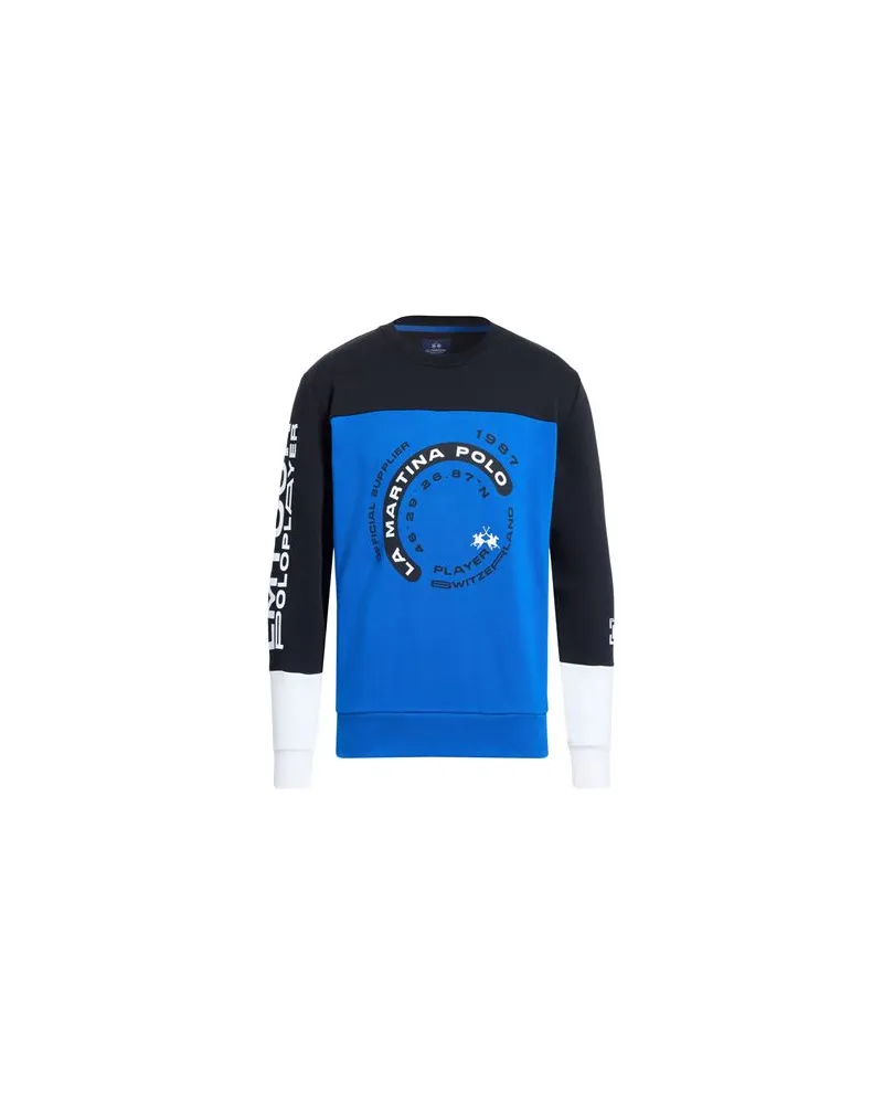 La Martina TOPS - Sweatshirtsauf YOOX.COM Königsblau