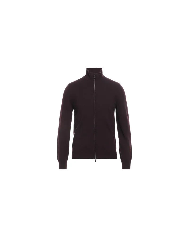 Fedeli CASHMERE - STRICKWAREN - Strickjackenauf YOOX.COM Bordeaux