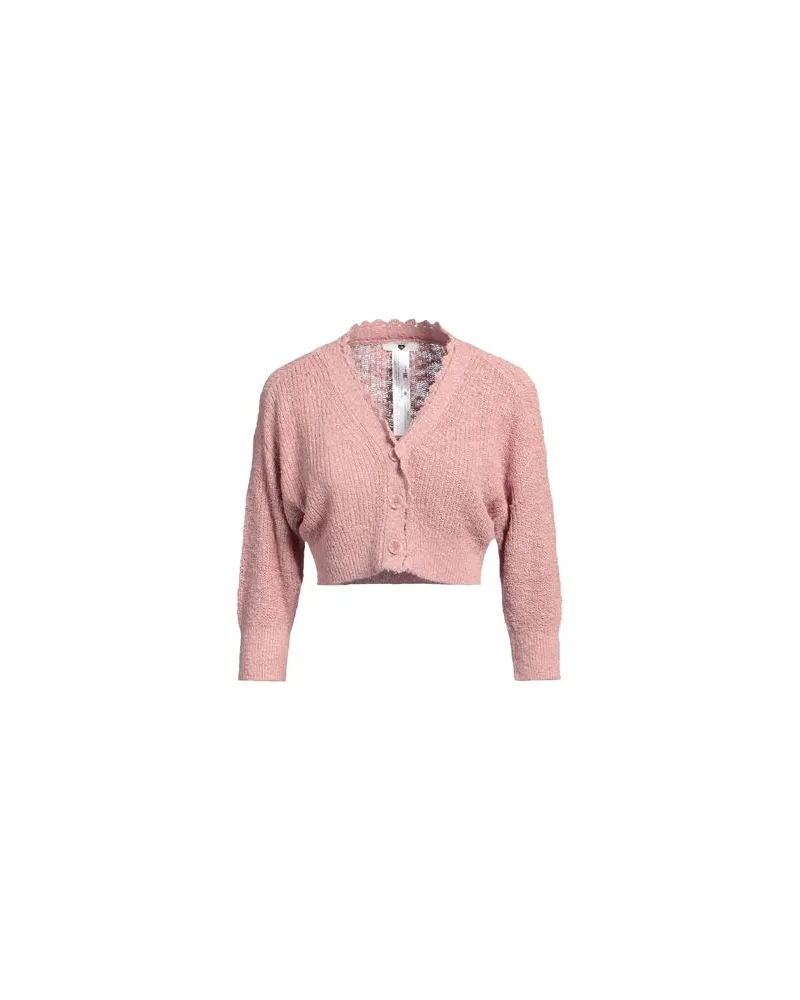 Twin-Set STRICKWAREN - Strickjackenauf YOOX.COM Rosa