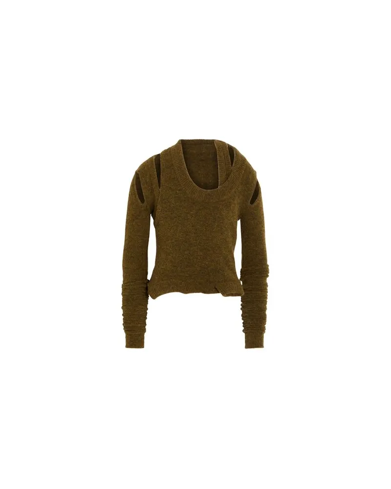 Rick Owens STRICKWAREN - Pulloverauf YOOX.COM Militärgrün