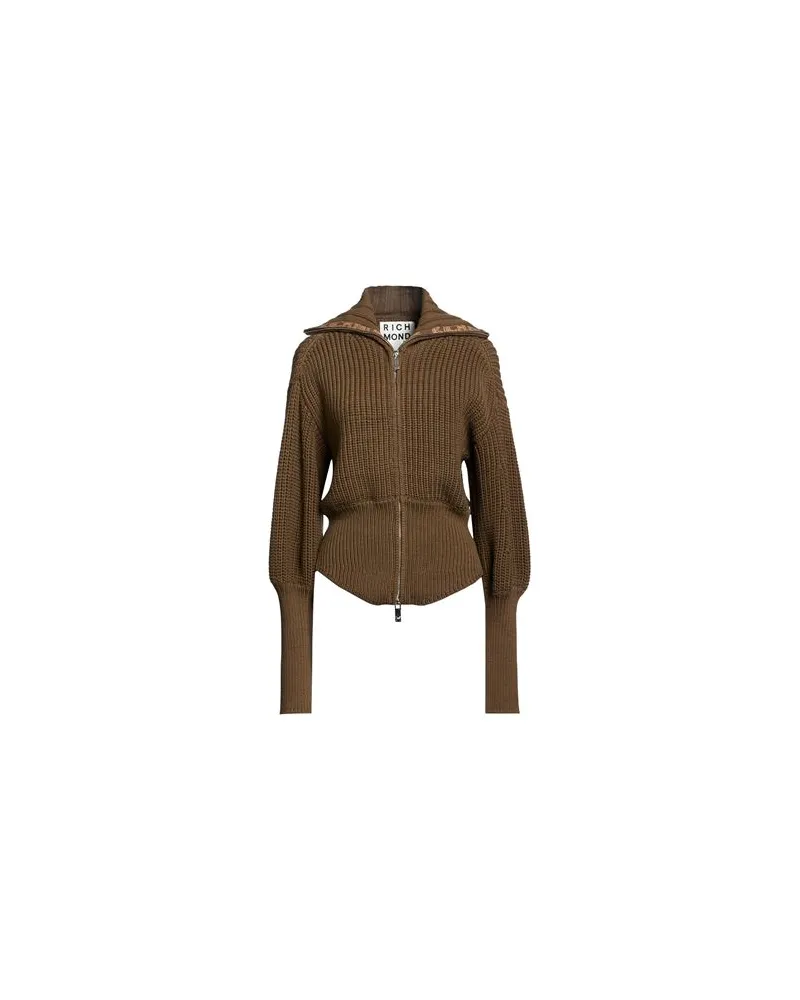 Richmond STRICKWAREN - Strickjackenauf YOOX.COM Militärgrün