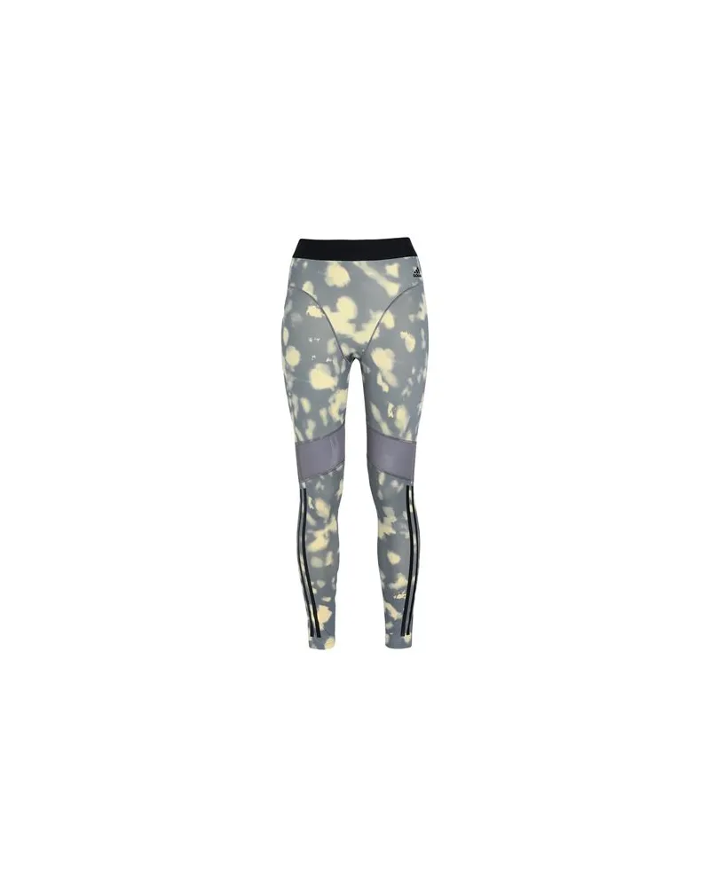 adidas HYGLM AOP 78TIG  - HOSEN & RÖCKE - Leggingsauf YOOX.COM Grau