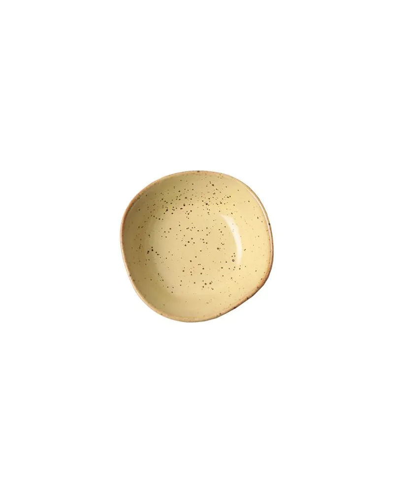 ferm LIVING FLOW BOWL - SMALL  - ESSEN & KÜCHE - Tellerauf YOOX.COM Pastellgelb