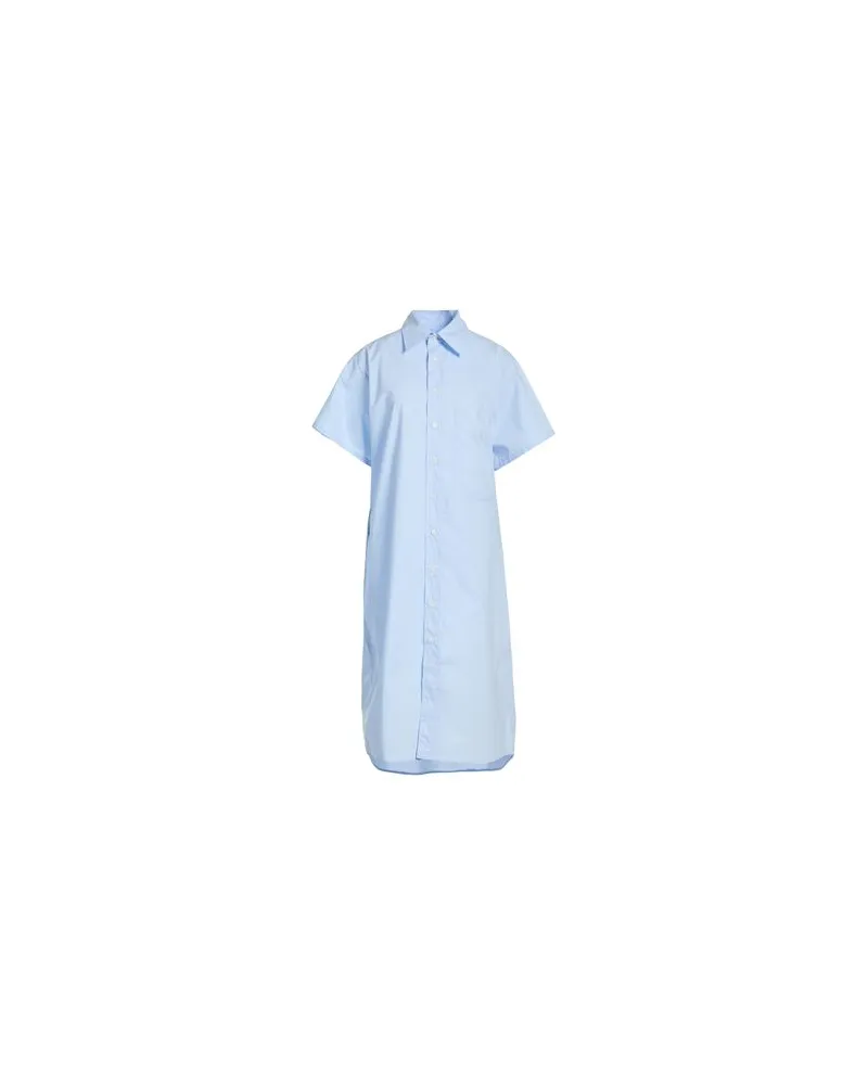 Maison Margiela KLEIDER - Midi-Kleiderauf YOOX.COM Himmelblau