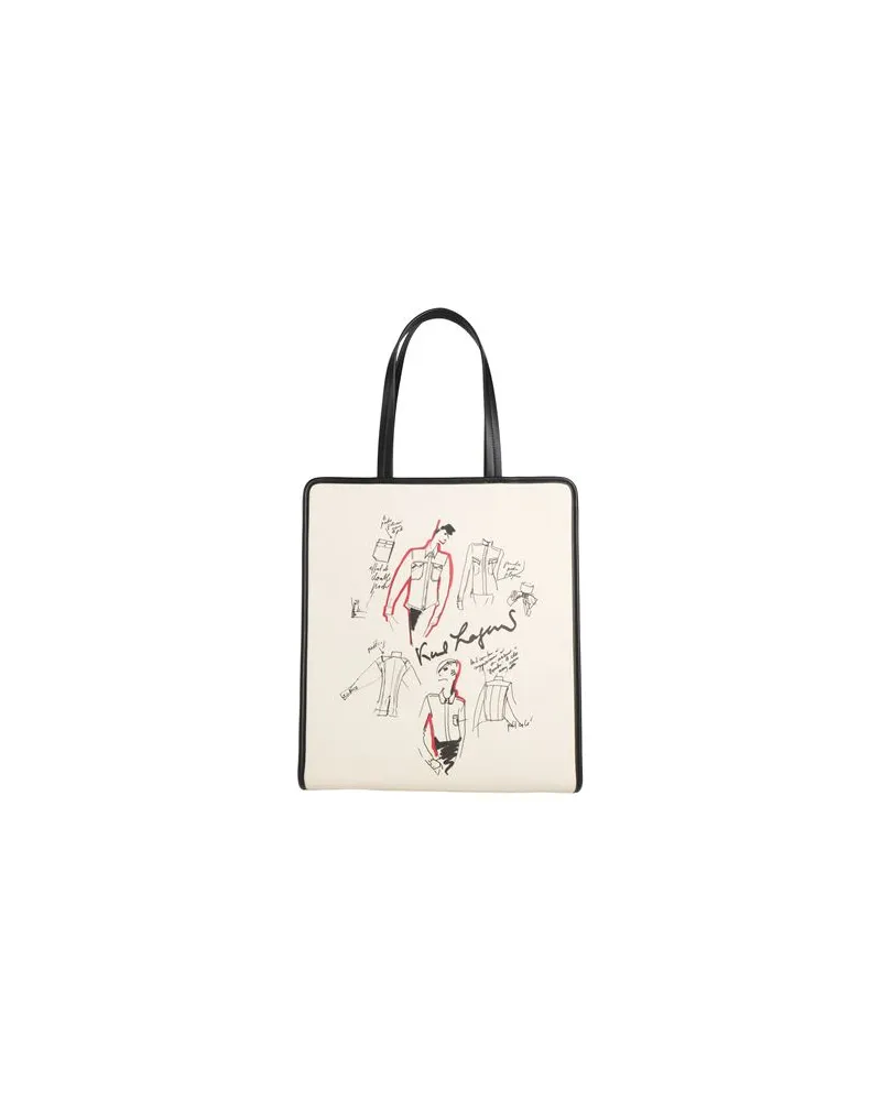 Karl Lagerfeld TASCHEN - Handtaschenauf YOOX.COM Elfenbein