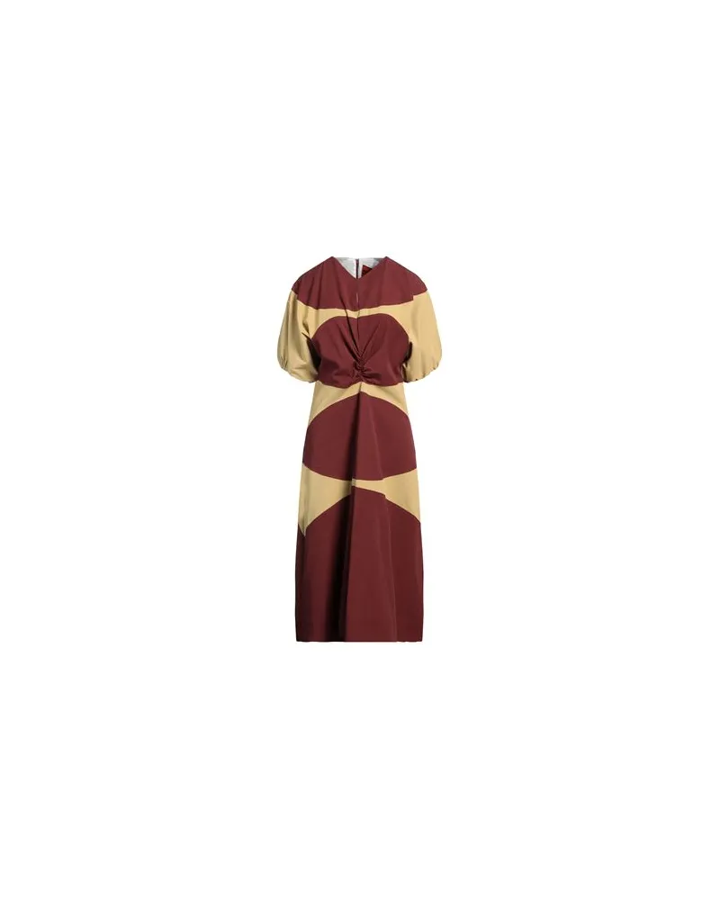 Colville KLEIDER - Midi-Kleiderauf YOOX.COM Schokobraun