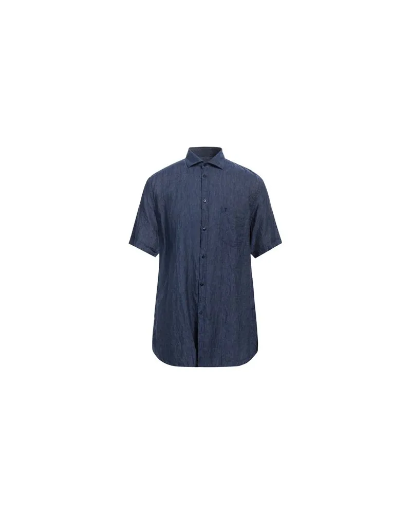 Trussardi TOPS - Hemdenauf YOOX.COM Marineblau