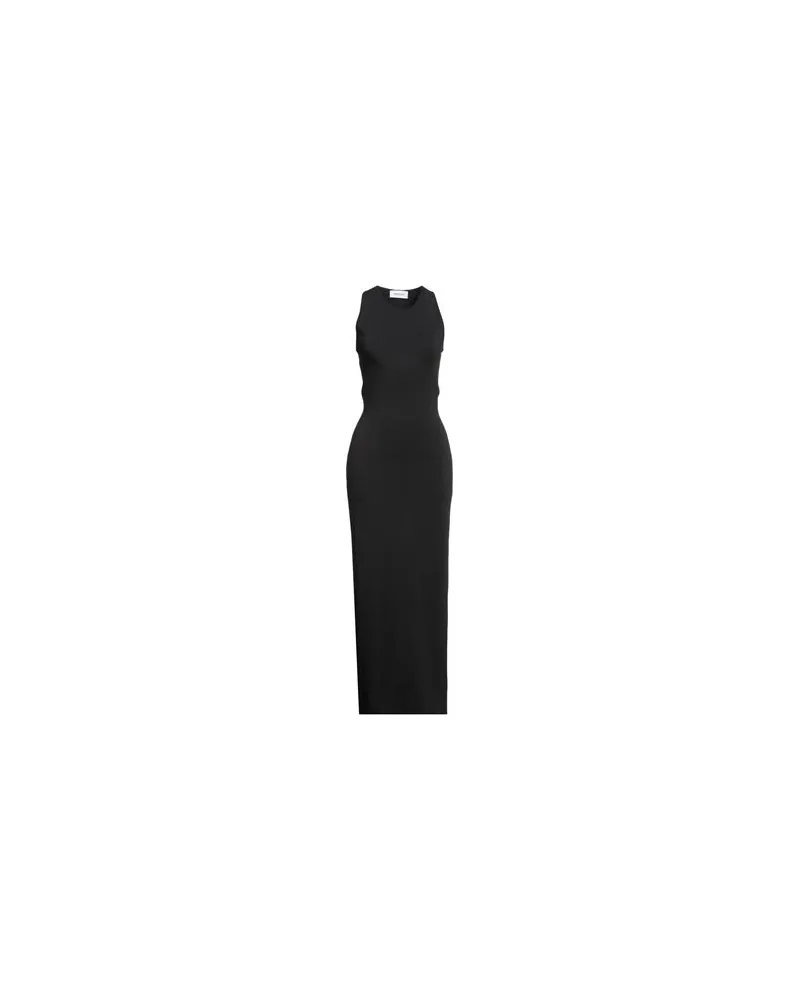 Matteau KLEIDER - Maxi-Kleiderauf YOOX.COM Schwarz