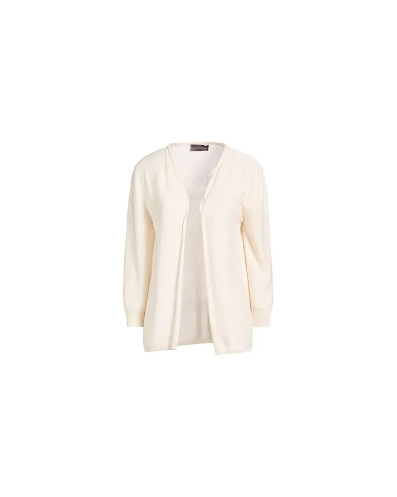 Lorena Antoniazzi STRICKWAREN - Strickjackenauf YOOX.COM Cremeweiß
