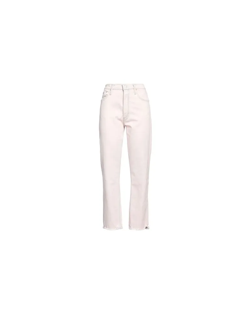 Mother HOSEN & RÖCKE - Jeanshosenauf YOOX.COM Hellrosa