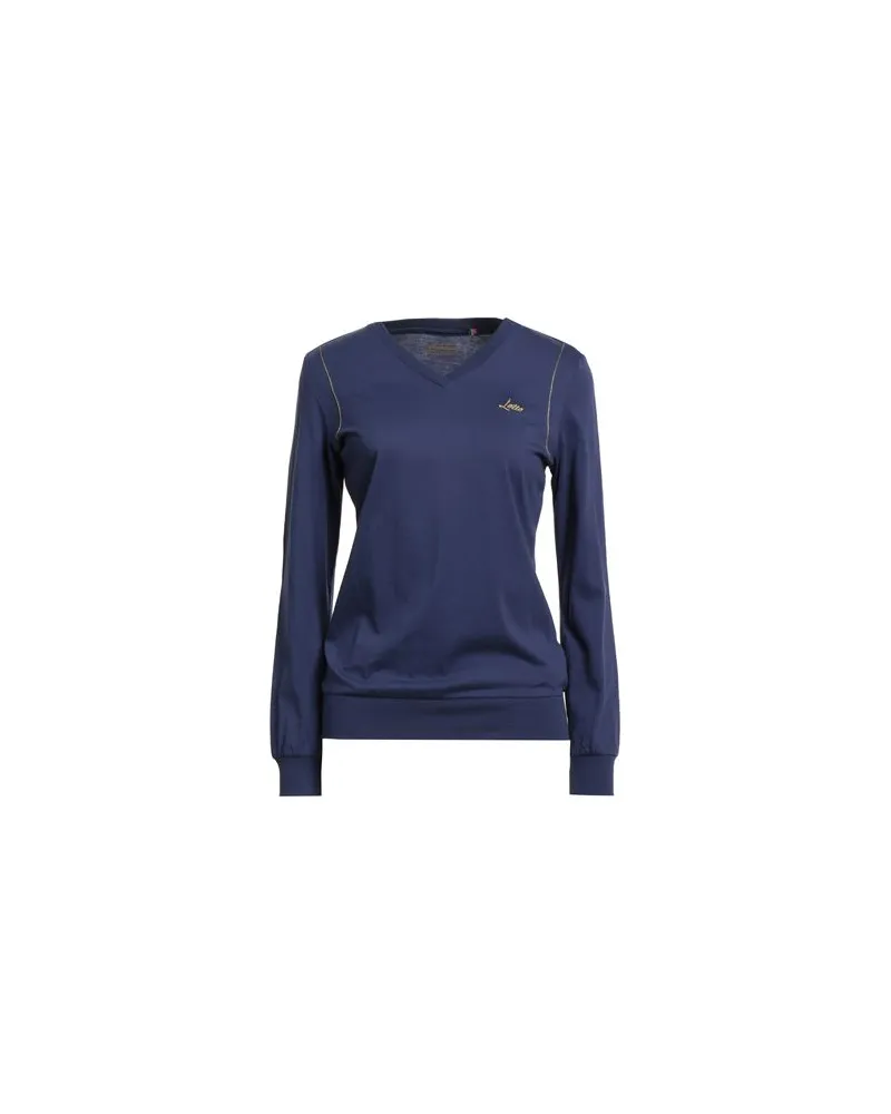 Lotto Leggenda TOPS - T-shirtsauf YOOX.COM Marineblau