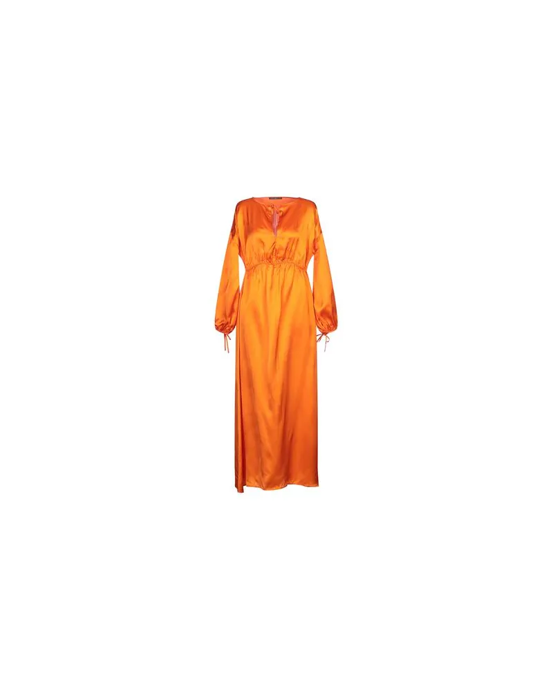 Department 5 KLEIDER - Maxi-Kleiderauf YOOX.COM Orange