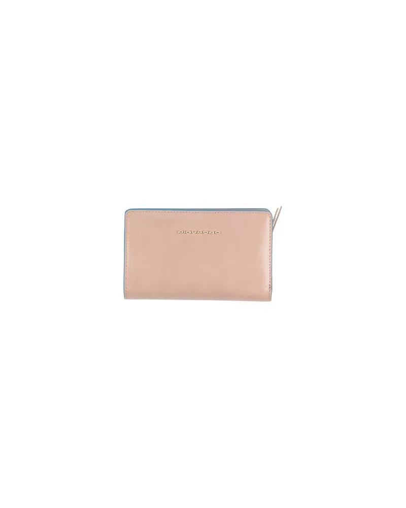 Piquadro Kleinlederwaren - Brieftaschenauf YOOX.COM Hellrosa