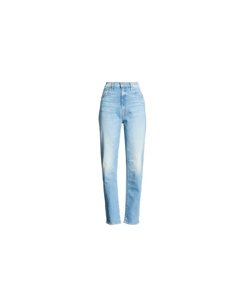 Mother HOSEN & RÖCKE - Jeanshosenauf YOOX.COM Blau