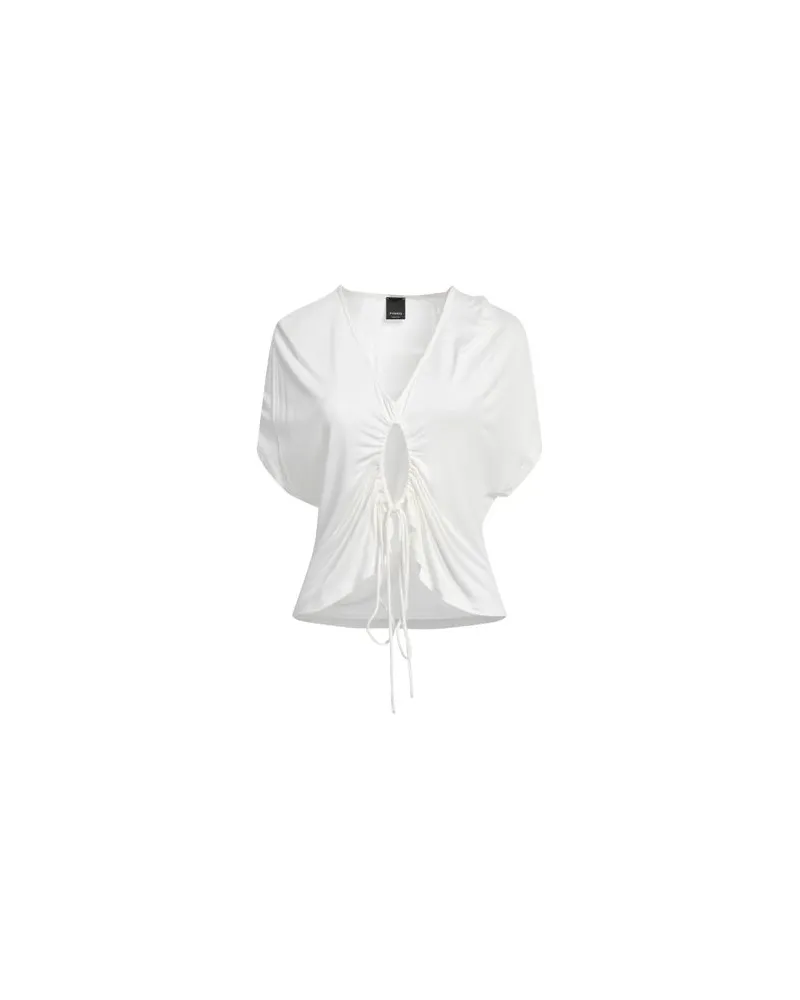 Pinko TOPS - T-shirtsauf YOOX.COM Weiß