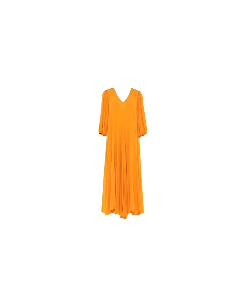 Jucca KLEIDER - Maxi-Kleiderauf YOOX.COM Orange