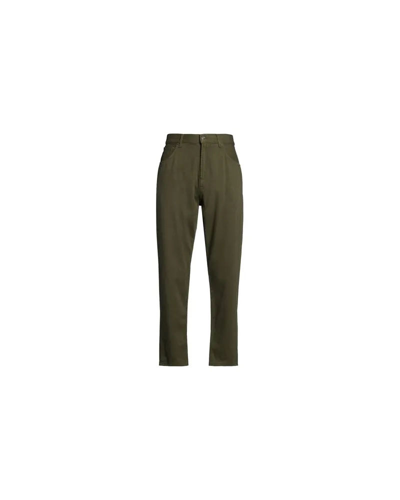 Dondup HOSEN & RÖCKE - Hosenauf YOOX.COM Militärgrün