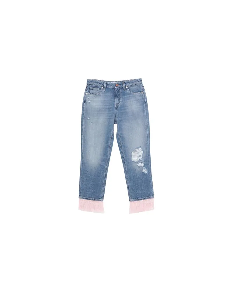 PT TORINO HOSEN & RÖCKE - Jeanshosenauf YOOX.COM Blau