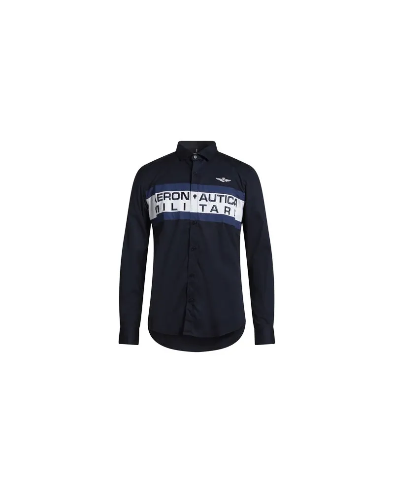 Aeronautica Militare TOPS - Hemdenauf YOOX.COM Marineblau