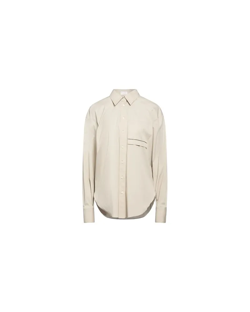 Brunello Cucinelli TOPS - Hemdenauf YOOX.COM Khaki