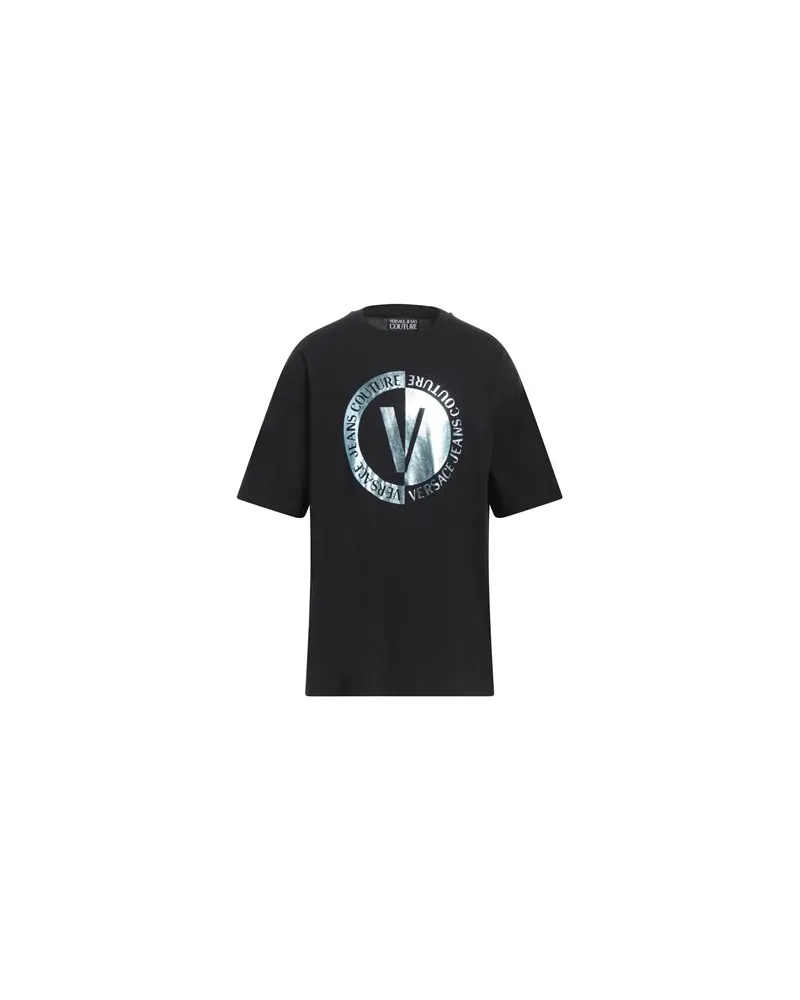 Versace Jeans TOPS - T-shirtsauf YOOX.COM Schwarz
