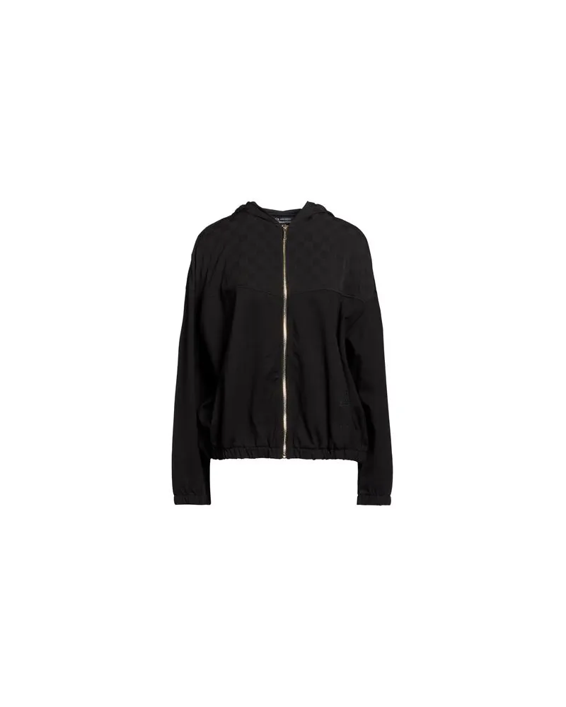Armani Exchange TOPS - Sweatshirtsauf YOOX.COM Schwarz