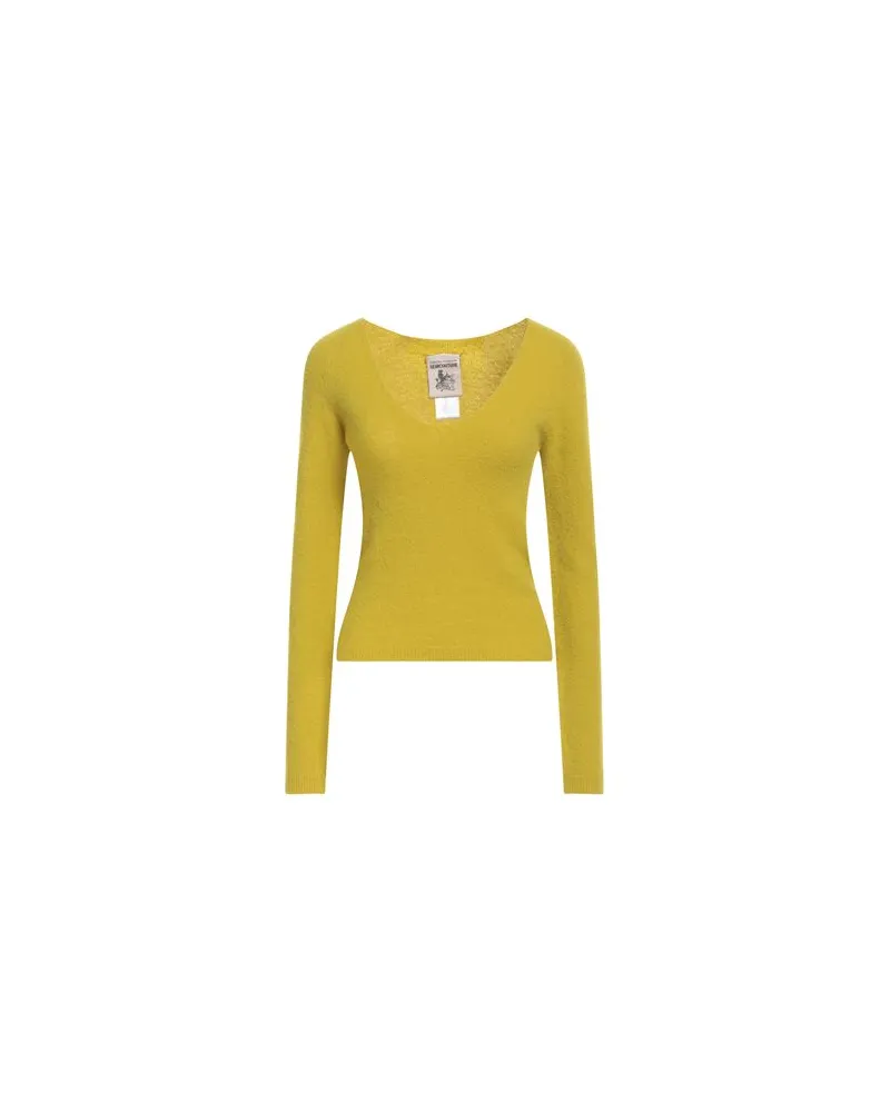 Semicouture STRICKWAREN - Pulloverauf YOOX.COM Senf