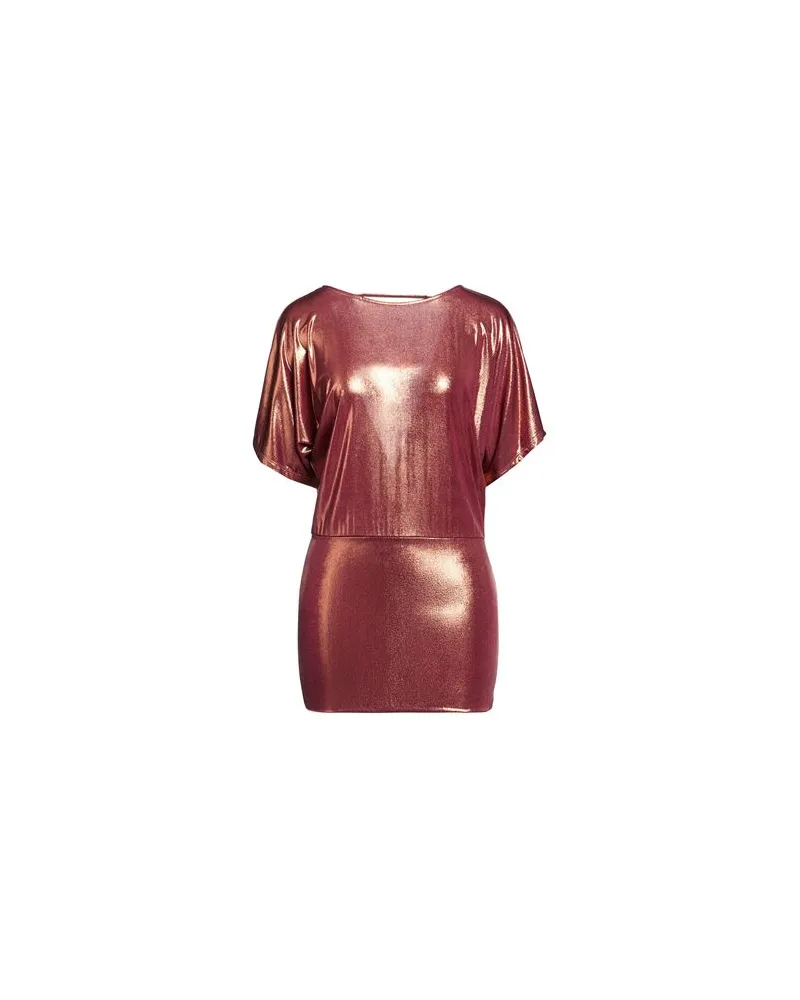 KONTATTO KLEIDER - Mini-Kleiderauf YOOX.COM Bronze