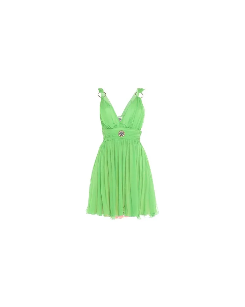 Fausto Puglisi KLEIDER - Mini-Kleiderauf YOOX.COM Limettengrün
