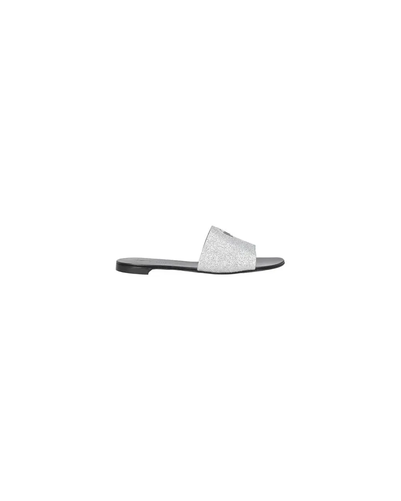 Giuseppe Zanotti SCHUHE - Sandalenauf YOOX.COM Silber