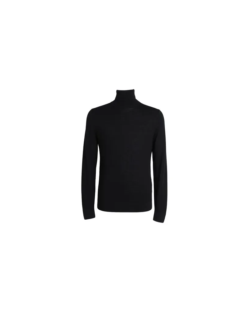 Calvin Klein STRICKWAREN - Rollkragenpulloverauf YOOX.COM Schwarz