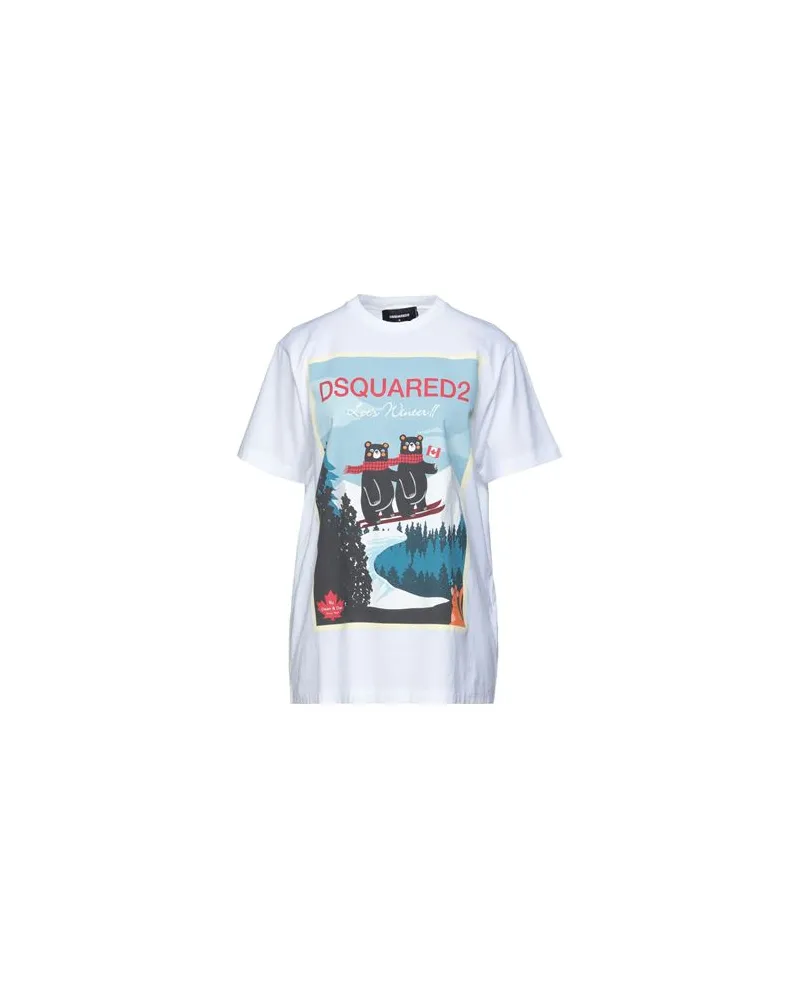 Dsquared2 TOPS - T-shirtsauf YOOX.COM Weiß