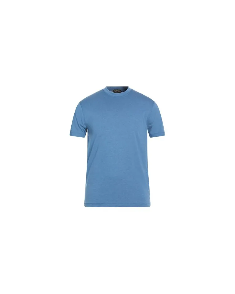Tom Ford TOPS - T-shirtsauf YOOX.COM Hellblau