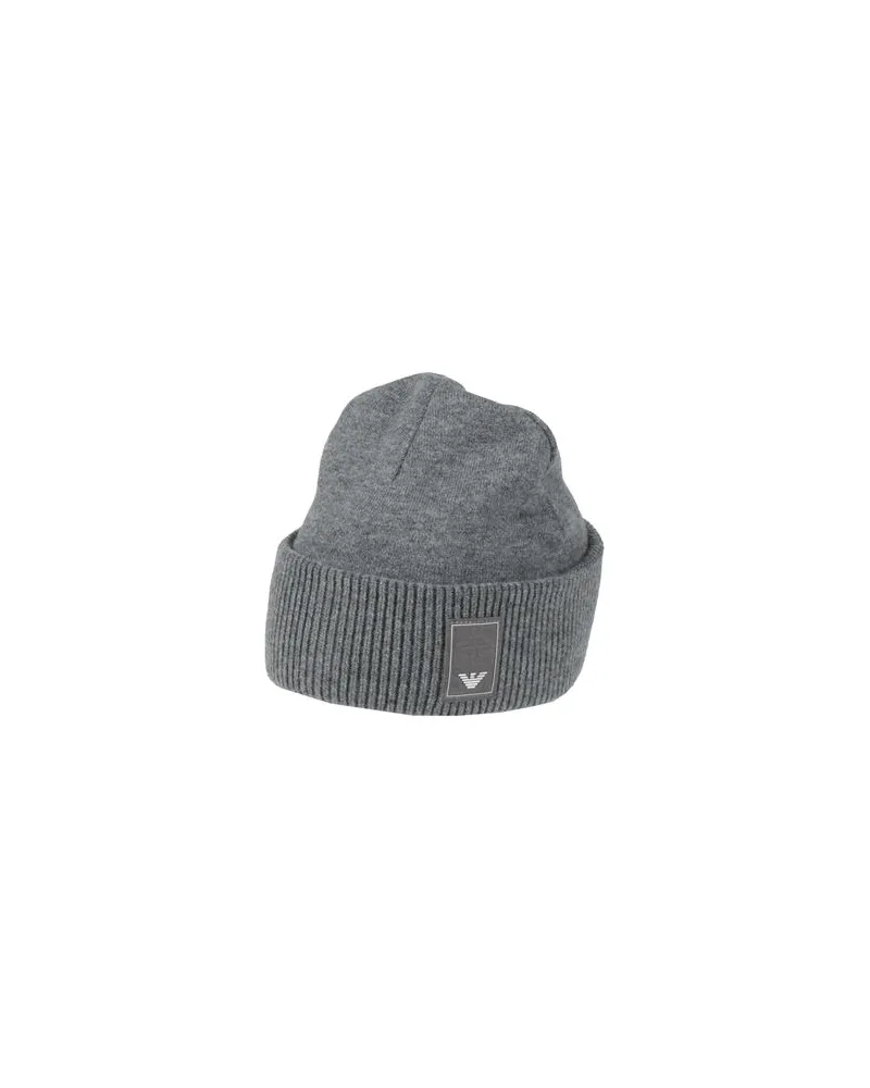 Emporio Armani ACCESSOIRES - Mützen & Hüteauf YOOX.COM Grau