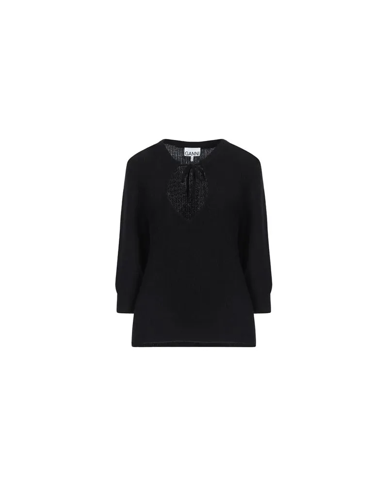 Ganni STRICKWAREN - Pulloverauf YOOX.COM Schwarz