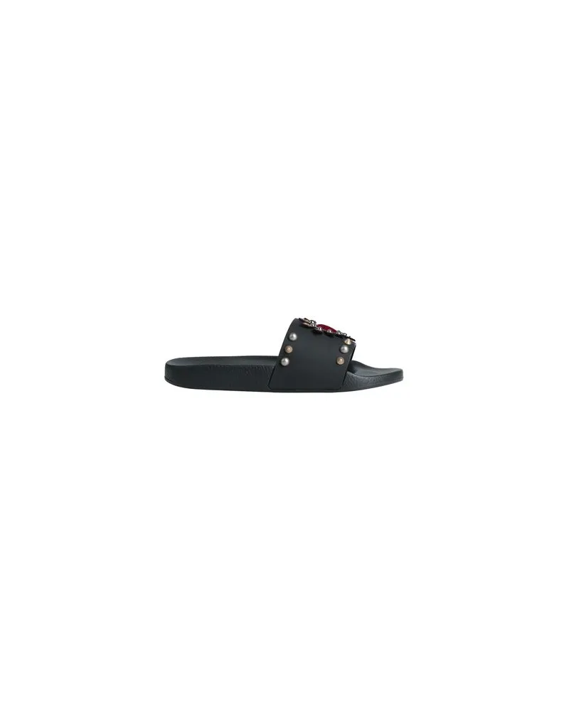 Dolce & Gabbana SCHUHE - Sandalenauf YOOX.COM Schwarz