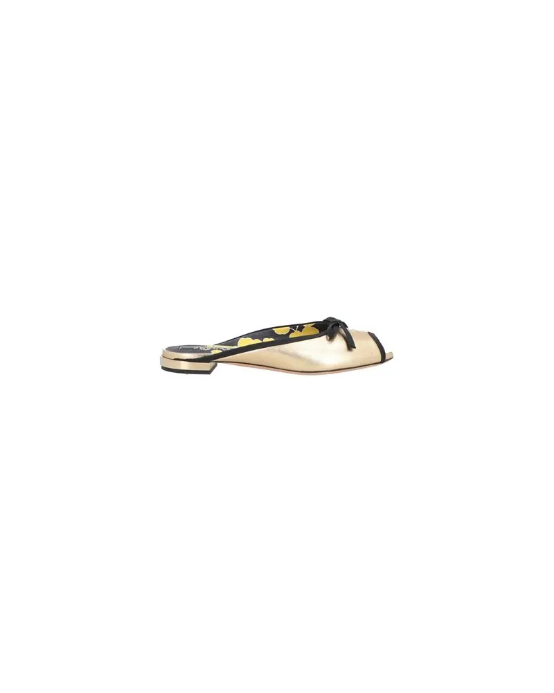 Rochas SCHUHE - Sandalenauf YOOX.COM Gold