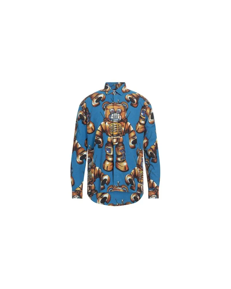 Moschino COUTURE - TOPS - Hemdenauf YOOX.COM Blau