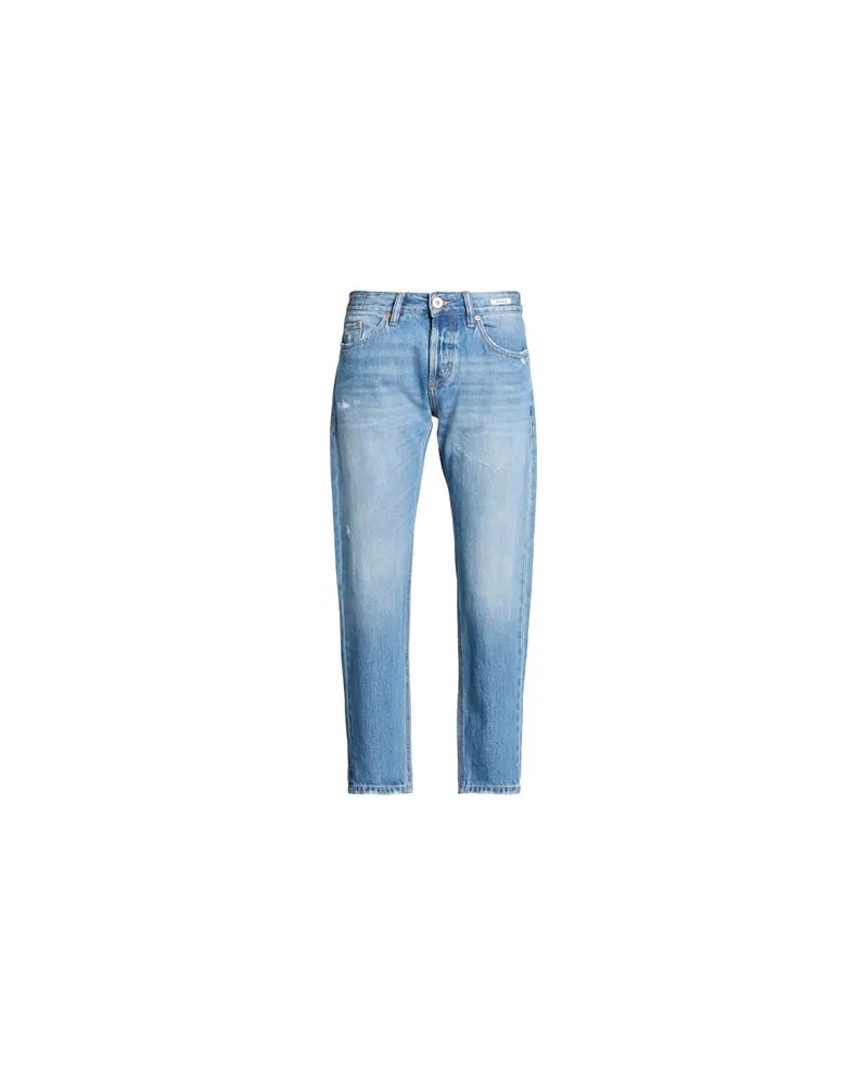 UNIFORM HOSEN & RÖCKE - Jeanshosenauf YOOX.COM Blau