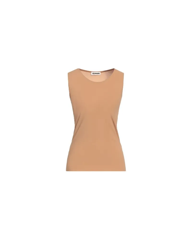 Jil Sander TOPS - Tank Topsauf YOOX.COM Kamel