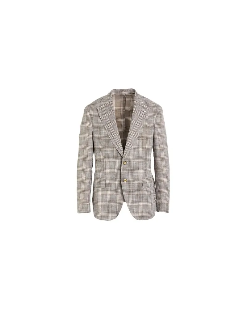 Luigi Bianchi Mantova ANZÜGE und CO-ORDS - Blazersauf YOOX.COM Grau