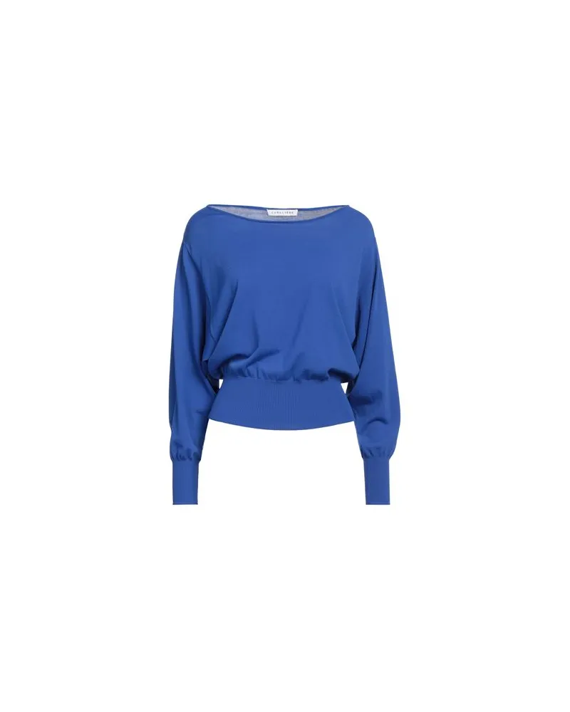 Caractère STRICKWAREN - Pulloverauf YOOX.COM Blau