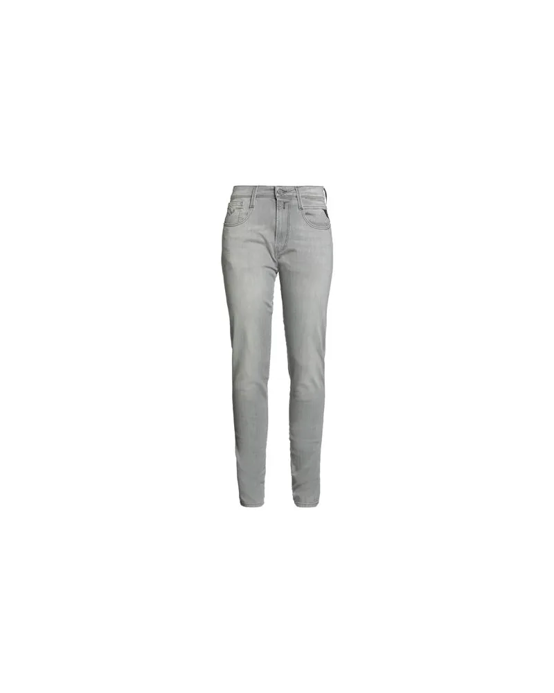 Replay HOSEN & RÖCKE - Jeanshosenauf YOOX.COM Hellgrau