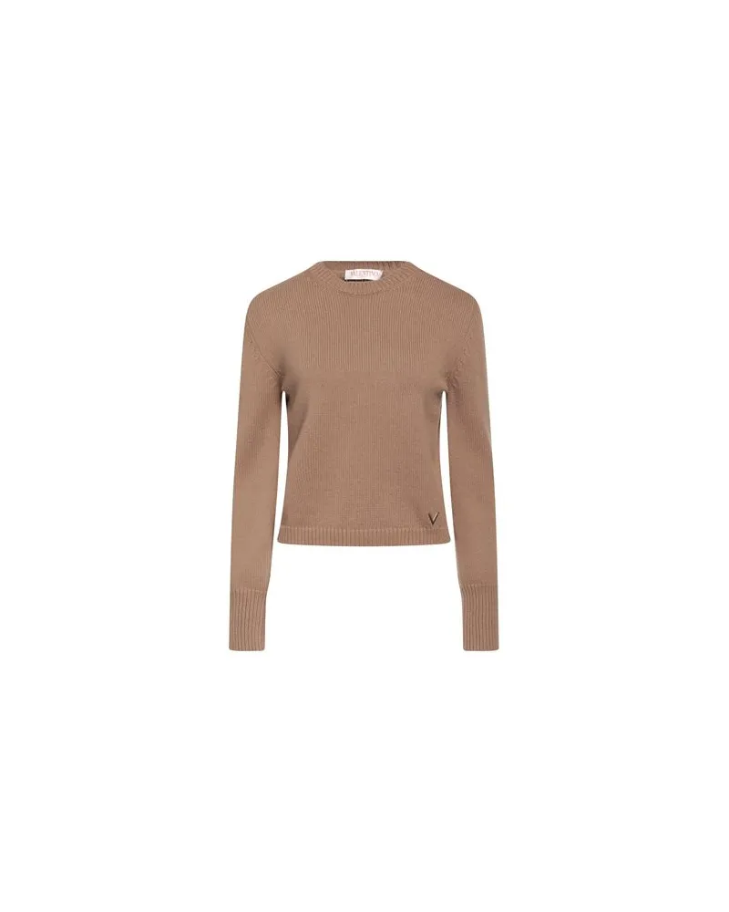 Valentino Garavani STRICKWAREN - Pulloverauf YOOX.COM Kamel
